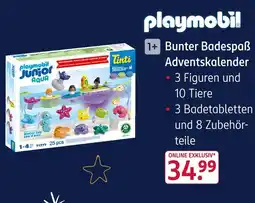 Rossmann Playmobil bunter badespaß adventskalender Angebot