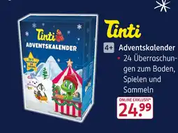 Rossmann Tinti adventskalender Angebot