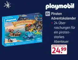 Rossmann Playmobil piraten adventskalender Angebot