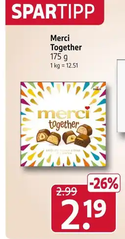 Rossmann Merci together Angebot