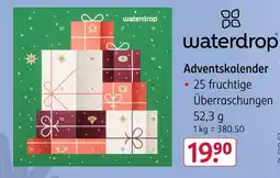 Rossmann Waterdrop adventskalender Angebot