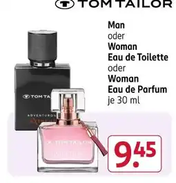Rossmann Tom tailor man eau de toilette Angebot
