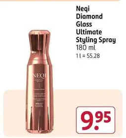 Rossmann Neqi diamond glass ultimate styling spray Angebot