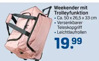 Rossmann Weekender mit trolleyfunktion Angebot