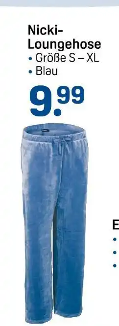Rossmann Nicki-loungehose Angebot