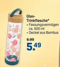 Rossmann Glas-trinkflasche Angebot