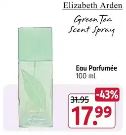 Rossmann Elizabeth arden green tea scent spray Angebot