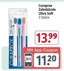 Rossmann Curaprox zahnbürste ultra soft Angebot