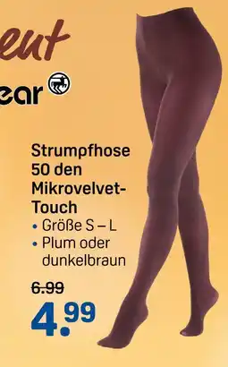 Rossmann Strumpfhose 50 den mikrovelvet-touch plum Angebot