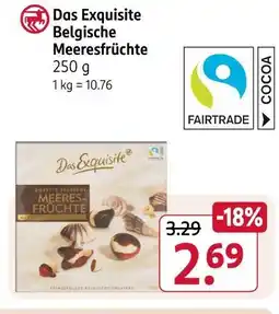 Rossmann Das exquisite belgische meeresfrüchte Angebot