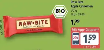 Rossmann Raw bite apple cinnamon Angebot