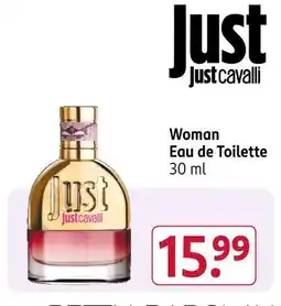 Rossmann Just cavalli woman eau de toilette Angebot