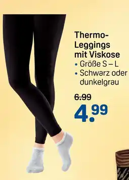 Rossmann Thermo-leggings mit viskose Angebot