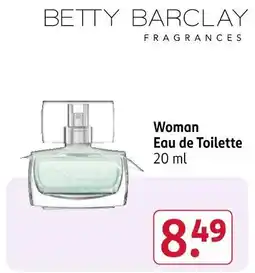 Rossmann Betty barclay woman eau de toilette Angebot