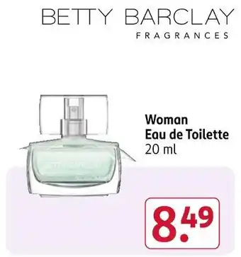Rossmann Betty barclay woman eau de toilette Angebot