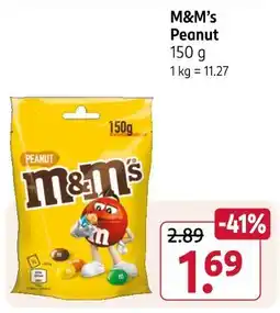 Rossmann M&m’s peanut Angebot