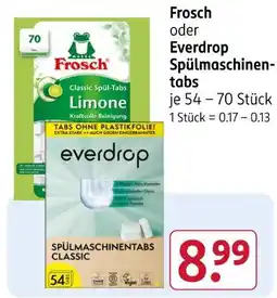 Rossmann Frosch classic spül-tabs limone Angebot