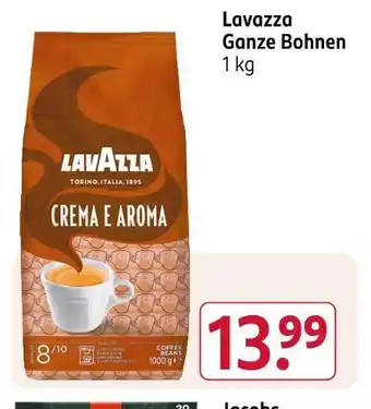 Rossmann Lavazza ganze bohnen Angebot