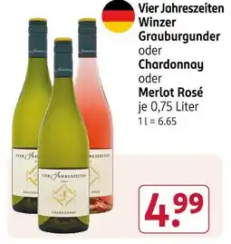 Rossmann Vier jahreszeiten winzer grauburgunder Angebot