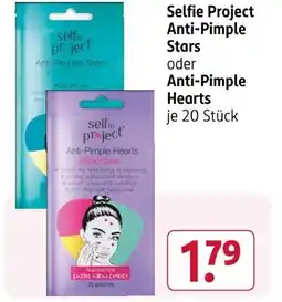 Rossmann Selfie project anti-pimple stars Angebot