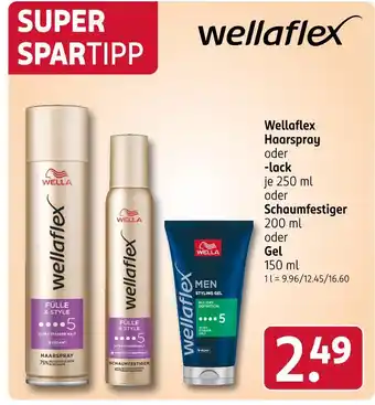 Rossmann Wella wellaflex haarspray Angebot