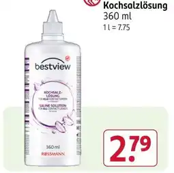 Rossmann Rossmann kochsalzlösung Angebot