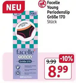 Rossmann Facelle young periodenslip größe 170 Angebot