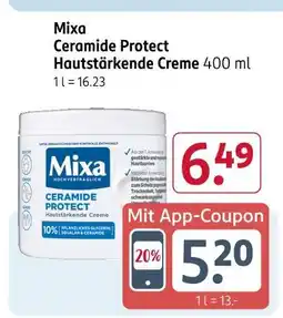 Rossmann Mixa ceramide protect hautstärkende creme Angebot