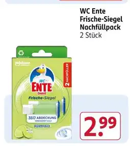 Rossmann Wc ente frische-siegel nachfüllpack Angebot