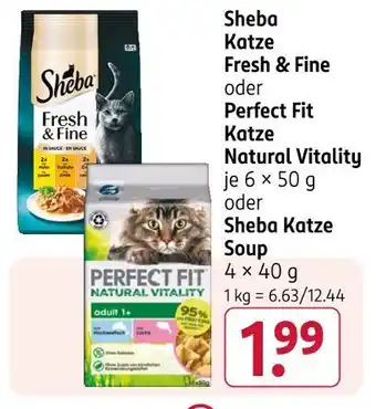 Rossmann Sheba fresh & fine Angebot