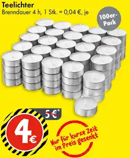 TEDi Teelichter Angebot