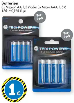 TEDi TEDI POWER Batterien Angebot