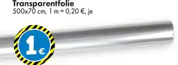 TEDi Transparentfolie Angebot