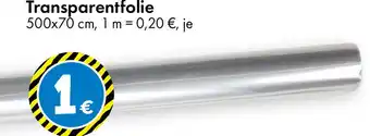 TEDi Transparentfolie Angebot