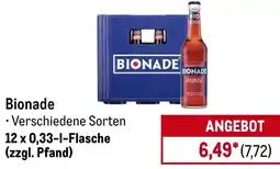 METRO Bionade Angebot