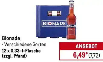 METRO Bionade Angebot