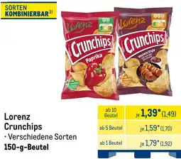 METRO Lorenz Crunchips Angebot