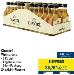METRO Chantré Weinbrand Angebot