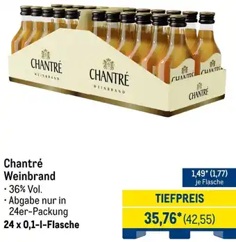METRO Chantré Weinbrand Angebot