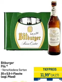 METRO Bitburger Pils Angebot