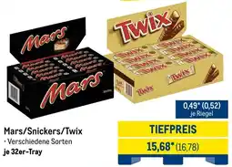 METRO Mars/Snickers/Twix Angebot