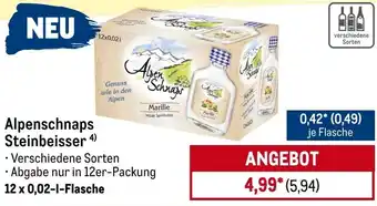 METRO Alpenschnaps Steinbeisser Angebot