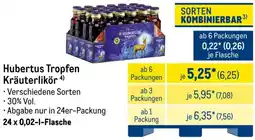 METRO Hubertus Tropfen Kräuterlikör Angebot