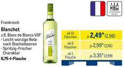 METRO Blanchet Angebot