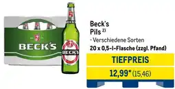 METRO Beck's Pils Angebot