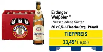 METRO Erdinger Weißbier Angebot