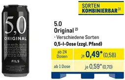 METRO 5.0 Original Angebot