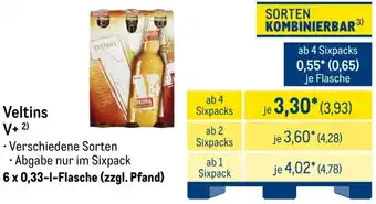 METRO Veltins V+ Angebot