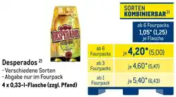METRO Desperados Angebot