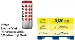 METRO Effect Energy Drink Angebot